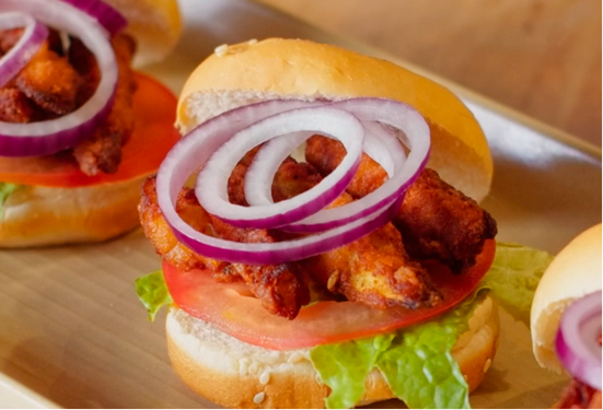 Vegan Eggplant  Sliders
